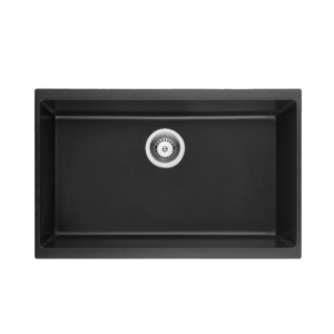 Forio Single Bowl Large Sink Black