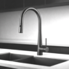 Arraso+Gooeseneck+Pull+Out+Sink+Mixer+Black+On+A+Kitchen+Bench Arraso+Gooeseneck+Pull+Out+Sink+Mixer+Black+On+A+Kitchen+Bench