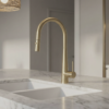 Arraso+Pull+Out+Sink+Mixer+In+Brushed+Brass+on+an+island+kitchen+bench+bathroom+deals Arraso+Pull+Out+Sink+Mixer+In+Brushed+Brass+on+an+island+kitchen+bench+bathroom+deals