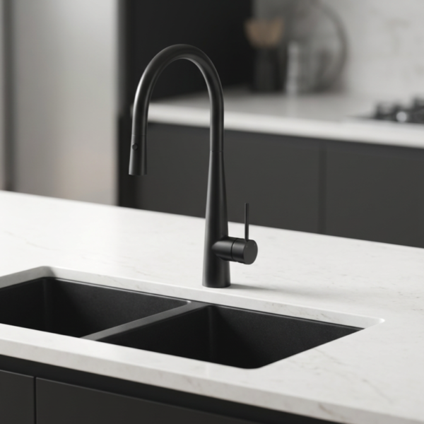 Arraso+Pull+Out+Sink+Mixer+in+Matt+Black+Finish Arraso+Pull+Out+Sink+Mixer+in+Matt+Black+Finish