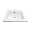 Balun 420 Square Inset Basin White Balun 420 Square Inset Basin White
