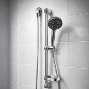 Catral+Shower+On+Rail+In+bathroom+scene