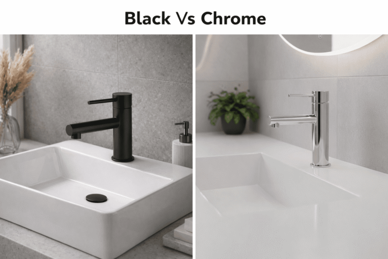 Chrome Vs Black Tapware Bathroom Deals