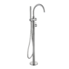 Lucito Bath Filler Brushed Stainless Lucito Bath Filler Brushed Stainless