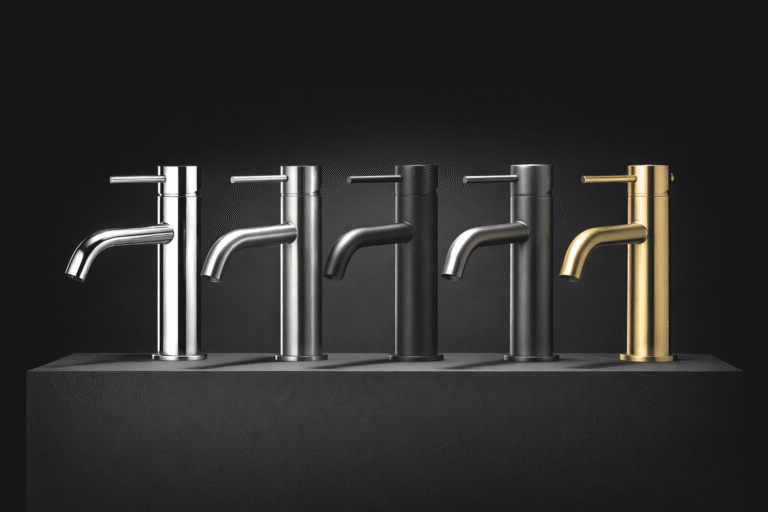 Lucito Curved Spout Basin Mixer Range