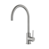 Lucito Gooseneck Sink Mixer Brushed Stainless