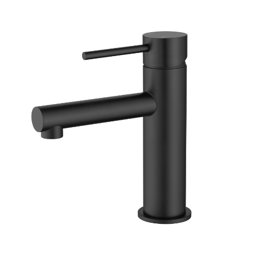 Lucito Straight Spout Basin Mixer Black Lucito Straight Spout Basin Mixer Black