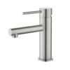 Lucito Straight Spout Basin Mixer Brushed Stainless