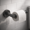 Lucito+Toilet+Roll+Holder+Gun+Metal+Installed