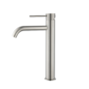 Lucito Tower Basin Curved Spout Mixer Brushed Stainless