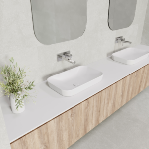 Muccia Semi Inset Basin Bathroom Scene