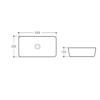 Muccia Semi Inset Basin Dimensions