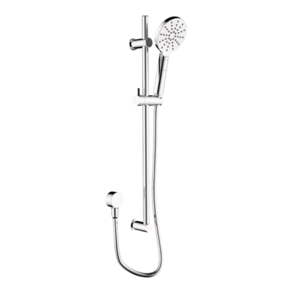 Murcia 3 Function Shower On Rail Chrome Bathroom Deals