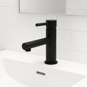 Murcia Basin Mixer Black In Basin