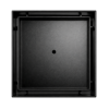Neston Square Max Tile Insert Grate Black Top View