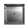 Neston Square Max Tile Insert Grate Stainless Steel Top View Neston Square Max Tile Insert Grate Stainless Steel Top View