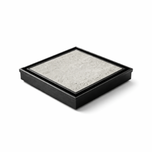 Neston Square Tile Insert Grate Black
