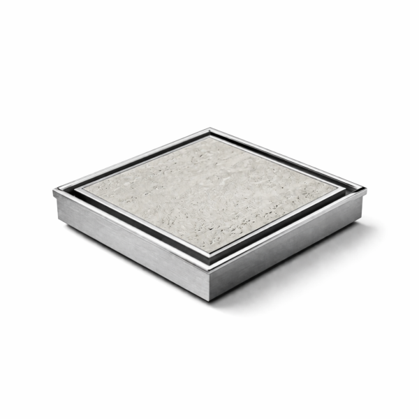Neston Square Tile Insert Grate Stainless Steel Neston Square Tile Insert Grate Stainless Steel