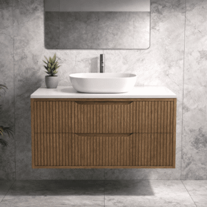 Nimis 900 Wall Hung Vanity With Solid Surface Top Bathroom