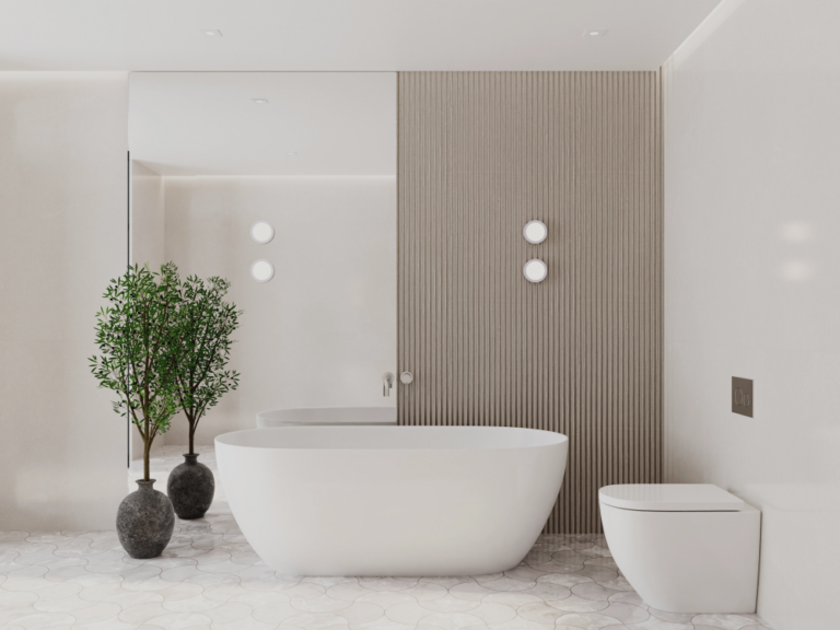 Polino 1600 Freestanding Bath Matte White Facebook