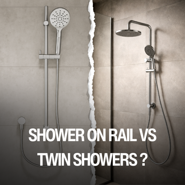 Shower On Rails Vs Twin Showers