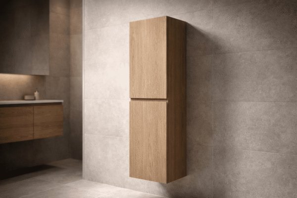 Tarnos Wall Hung Tall Boy Autumn Harvest Oak